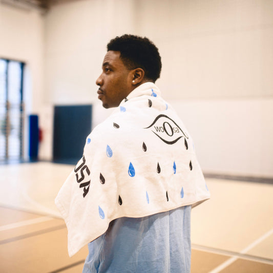 Woosa, sweat & tears SPORTS TOWEL